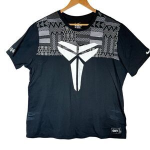 The Nike Tee Black Short Sleeve T-shirt Size 2XL Kobe Bryant Black History Month
